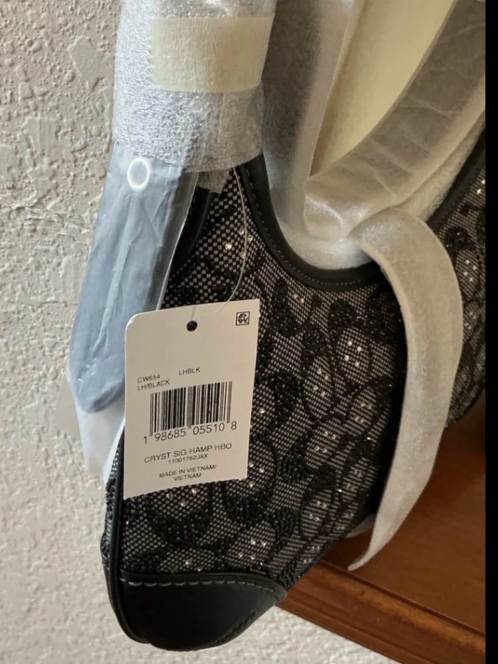 Coach Crystal Jacquard Hampton Hobo Bag - Picture 6 of 10